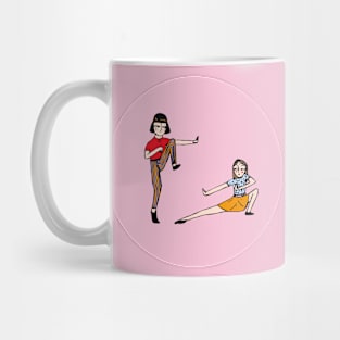 Girls fighting Mug